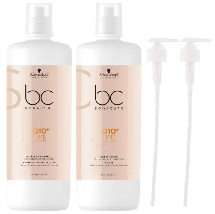 BC Bonacure Q10+ Time Restore Micellar Shampoo &amp; Conditioner - Scentbar