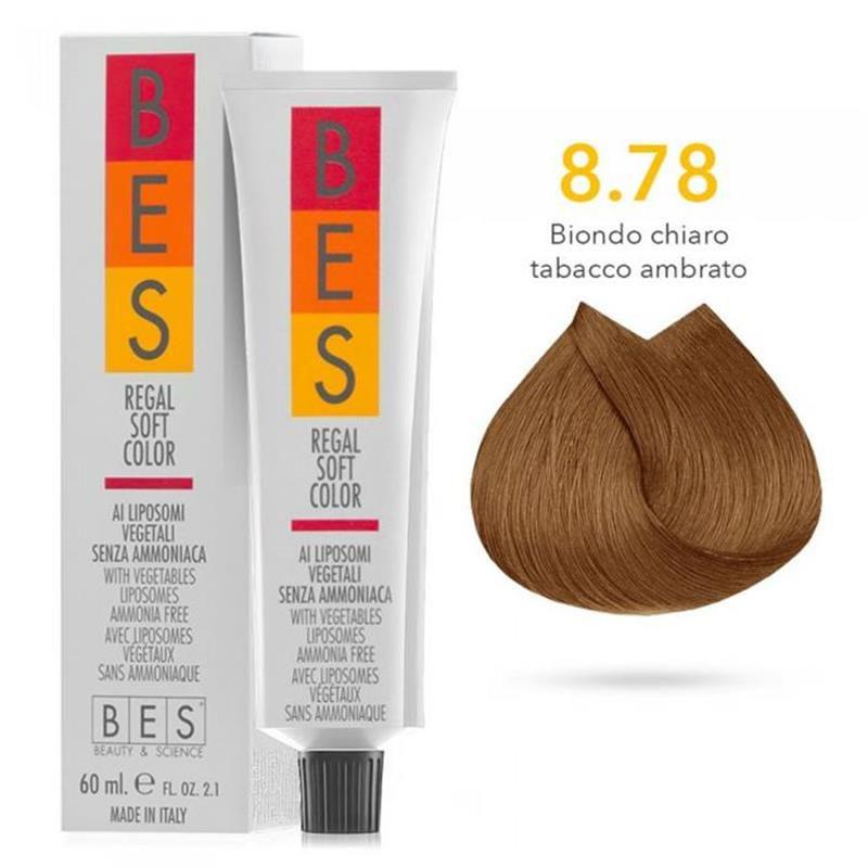 BES Regal Soft: 8.78 Light Tobacco Amber Blond - Scentbar