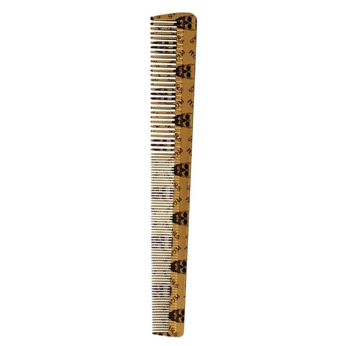 “Skulleto” Hard Rubber Barber Comb (7.3&quot;)