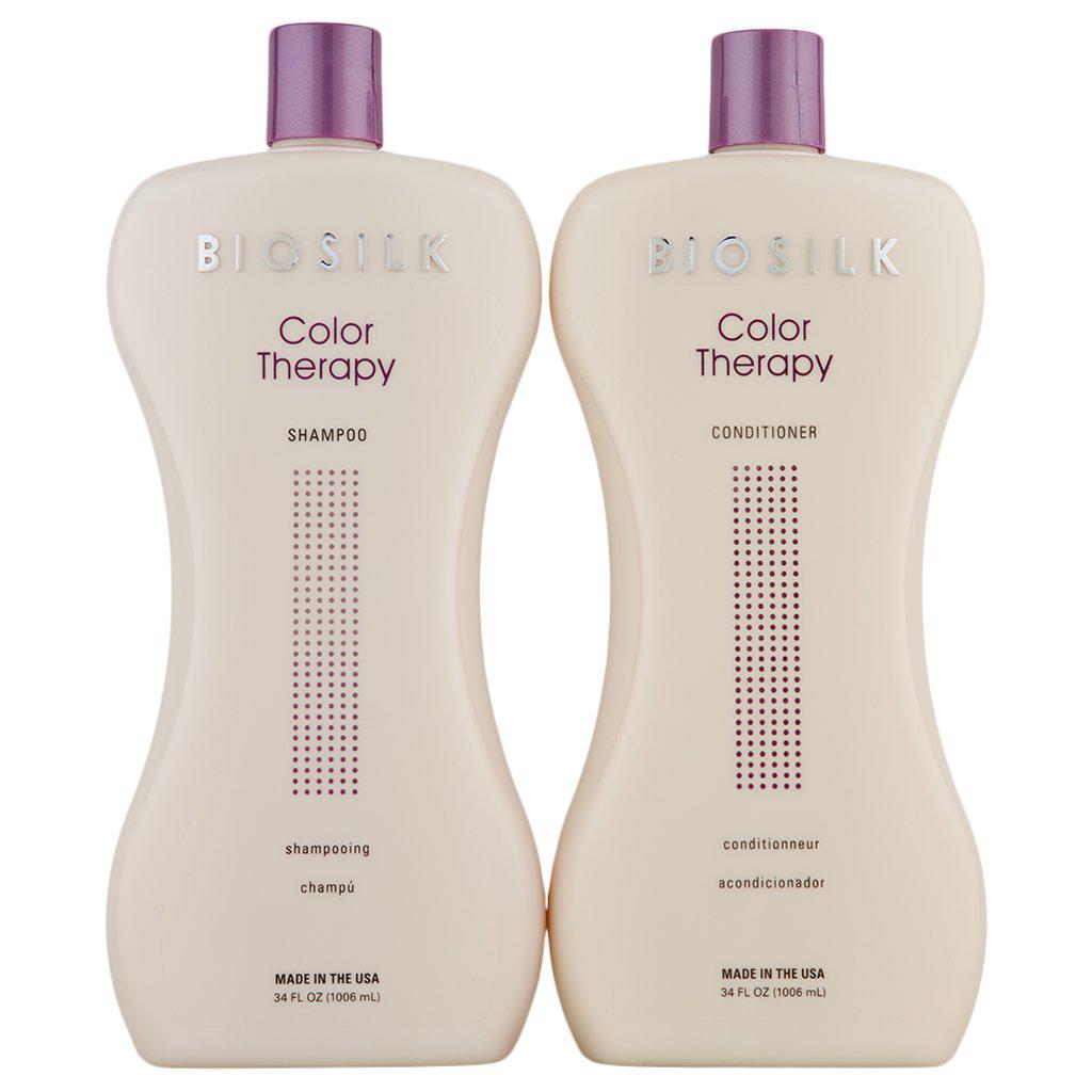 Biosilk Color Therapy Shampoo &amp; Conditioner 34 oz - Scentbar