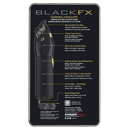 BlackFX - Metal Lithium Hair Clipper - Scentbar