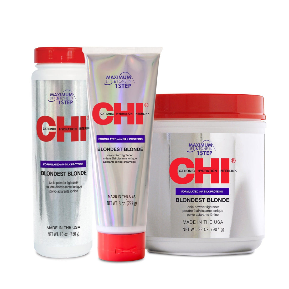 Blondest Blonde Ionic Powder and Cream Lightener Trio - Scentbar
