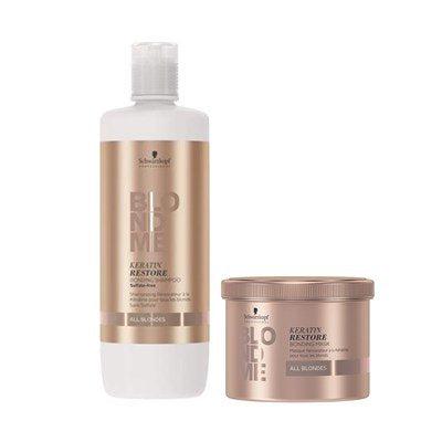 Blondme All Blondes Keratin Restore Duo - Scentbar