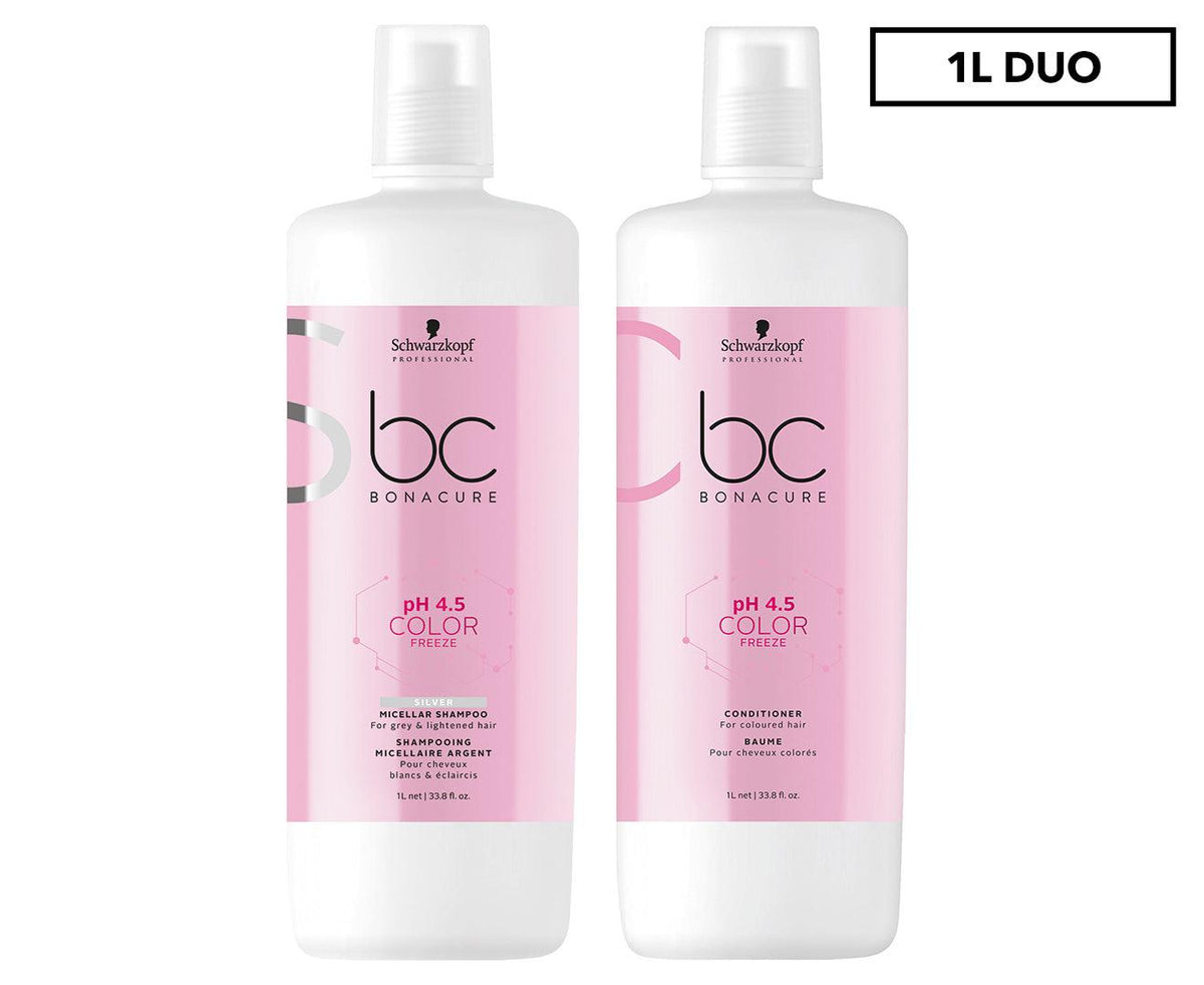 Bonacure Color Freeze Silver Shampoo conditioner duo - Scentbar