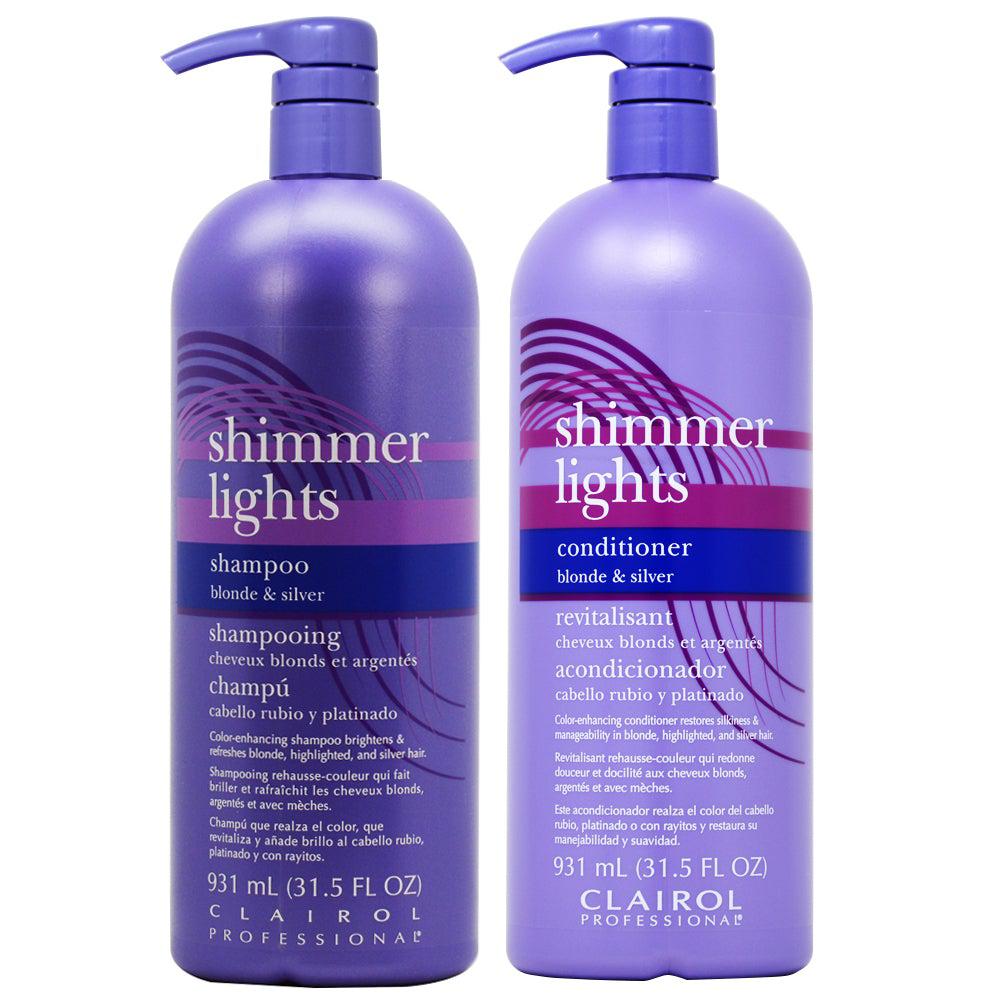 Clairol Shimmer Lights shampoo &amp; Conditioner DUO 31.5oz - Scentbar