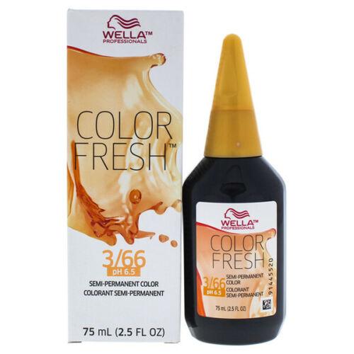 Color Fresh 3/66 Dark Brown/Intense Violet Hair Color - Scentbar