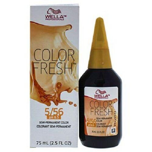 Color Fresh Cool 5/56 Light Brown /Red Violet Violet Hair Color - Scentbar