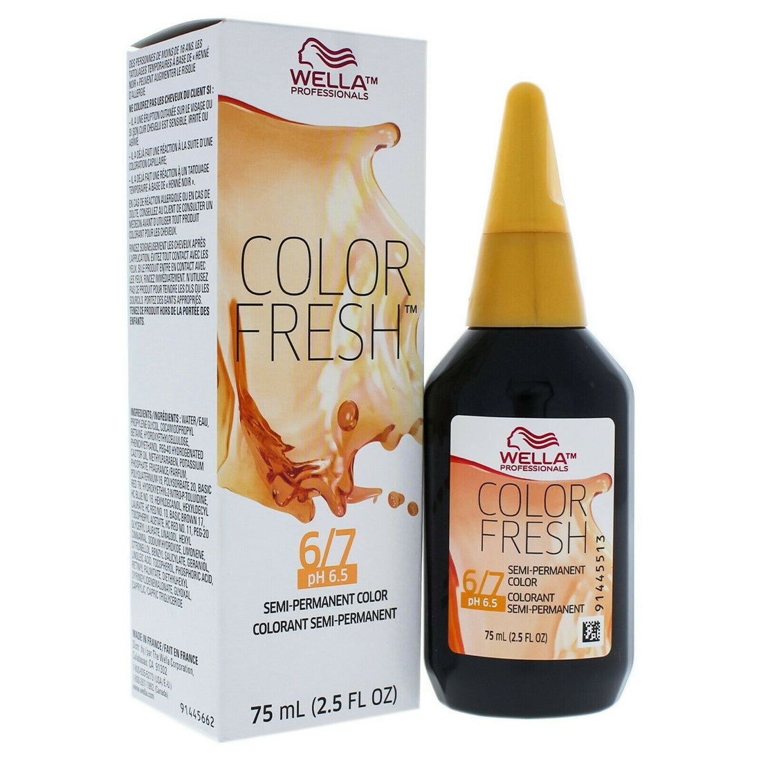 Color Fresh Warm 6/7 Dark Blonde/Brown Hair Color - Scentbar