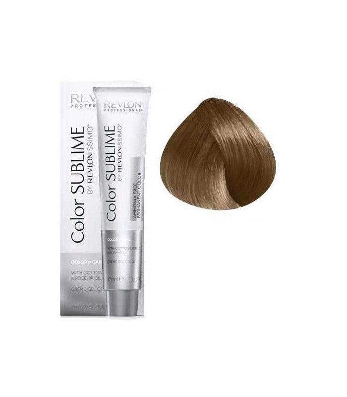 Color sublime 8.12 light ash iridescent blonde