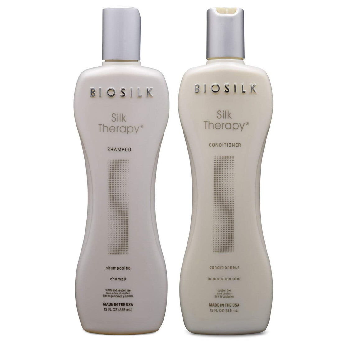Silk Therapy Duo Set Shampoo and Conditioner 12 Oz