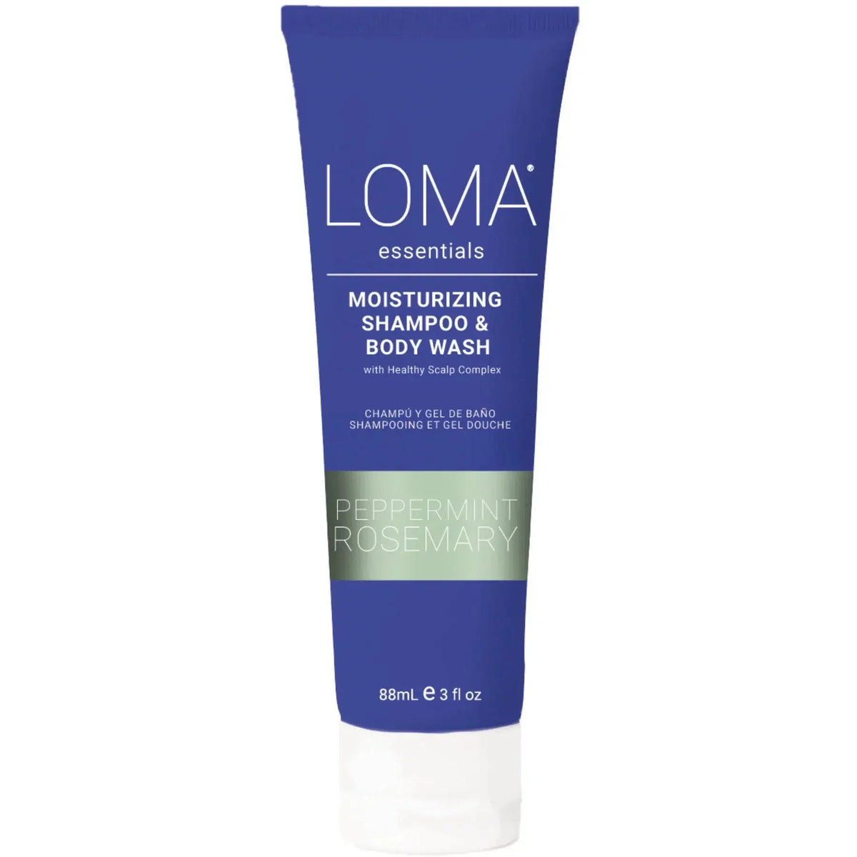 Essentials Moisturizing Shampoo &amp; Body Wash Peppermint Rosemary - Scentbar