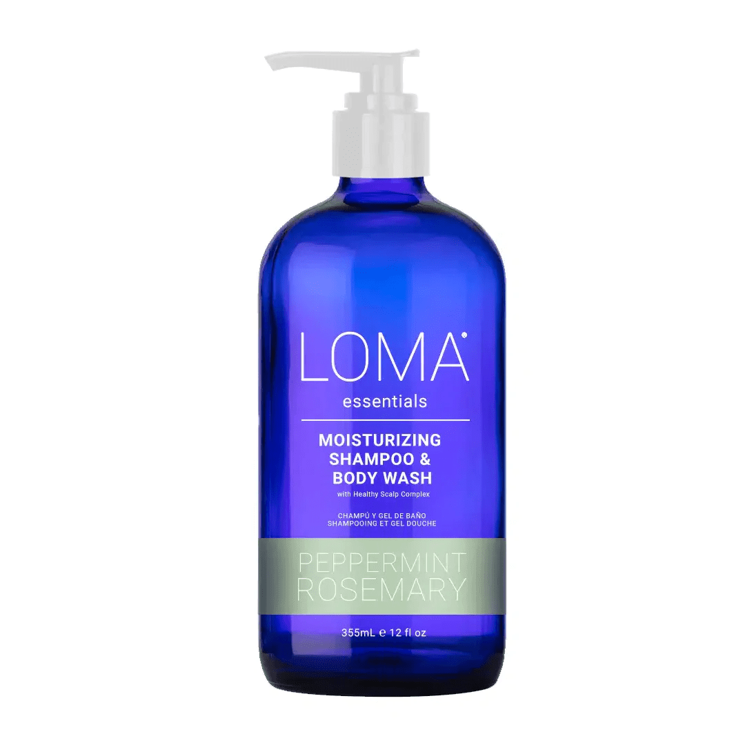 Essentials Moisturizing Shampoo &amp; Body Wash Peppermint Rosemary - Scentbar