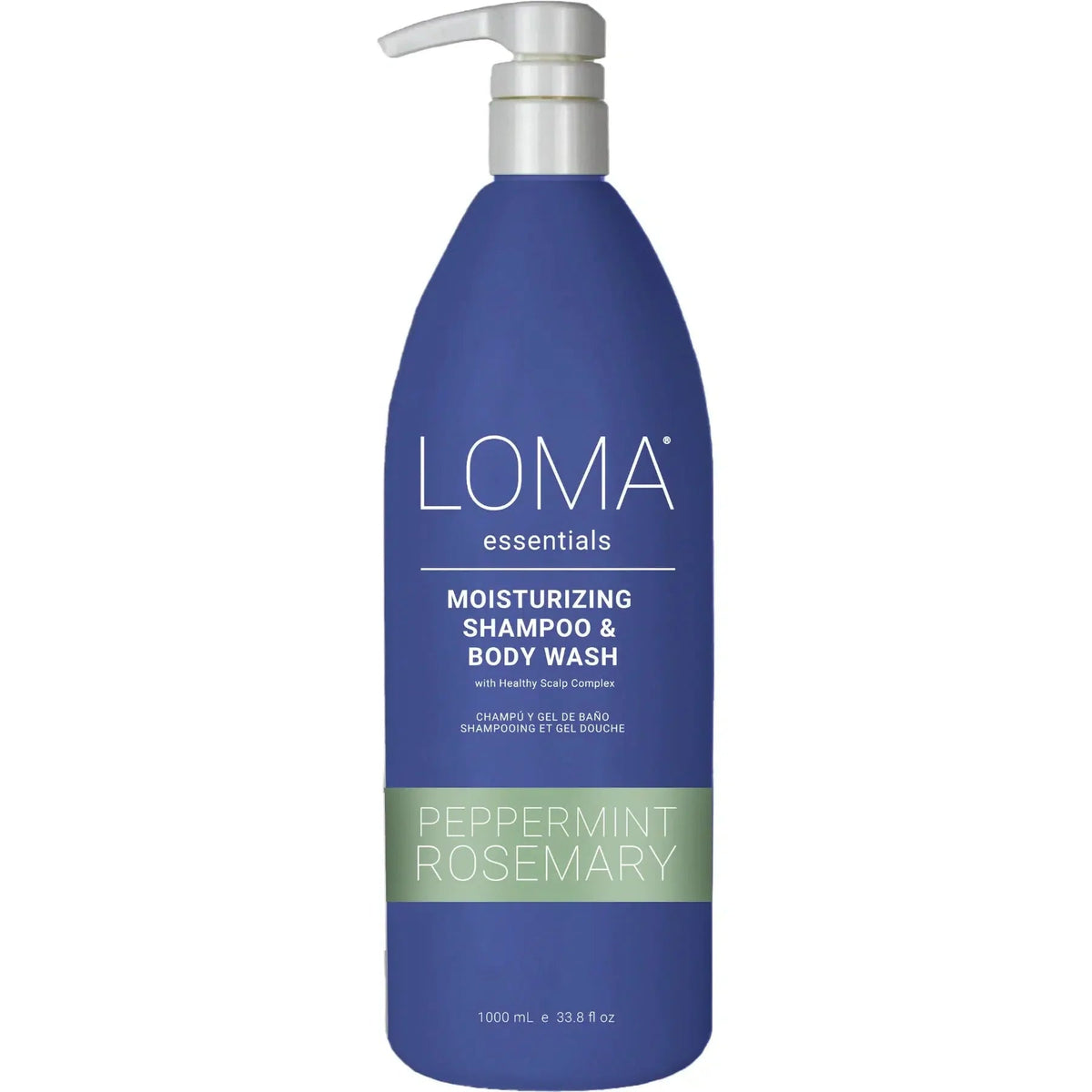 Essentials Moisturizing Shampoo &amp; Body Wash Peppermint Rosemary - Scentbar