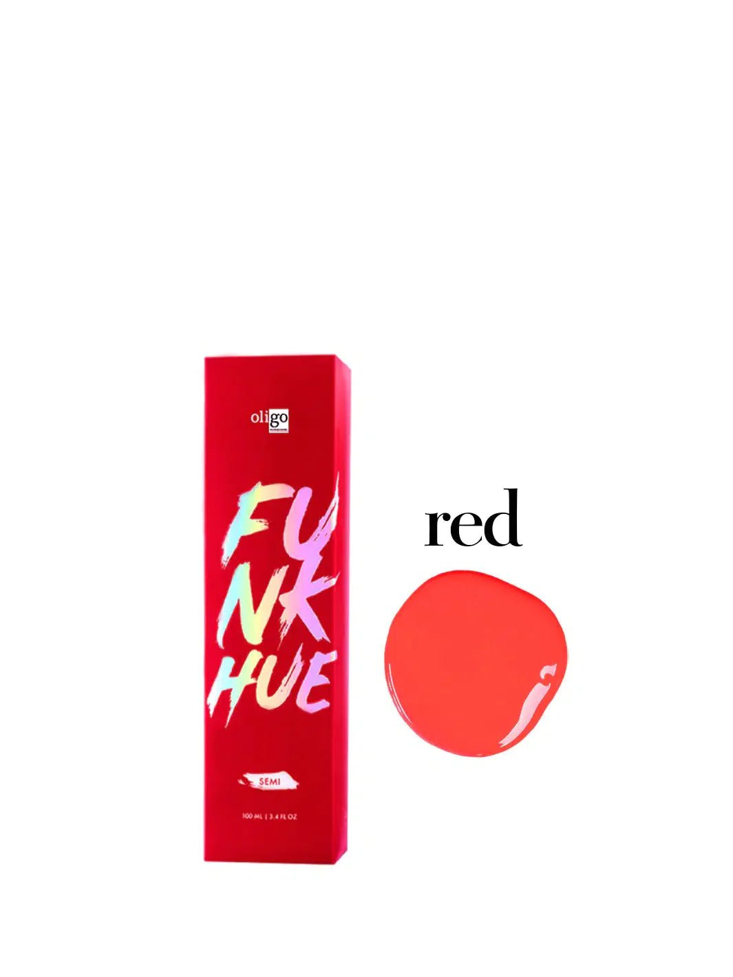 FunkHue Semi Permanent Hair Color Red - Scentbar