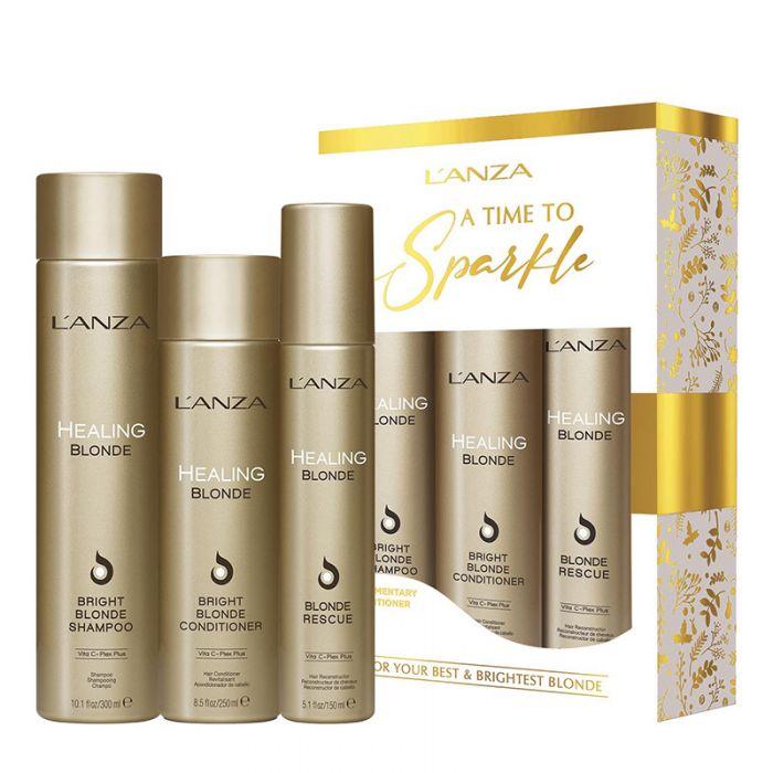 Healing Blonde Holiday Gift Set: A Time To Sparkle - Scentbar