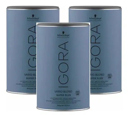 Igora Vario Blond Super Plus Bleaching Powder 3 Pieces - Scentbar