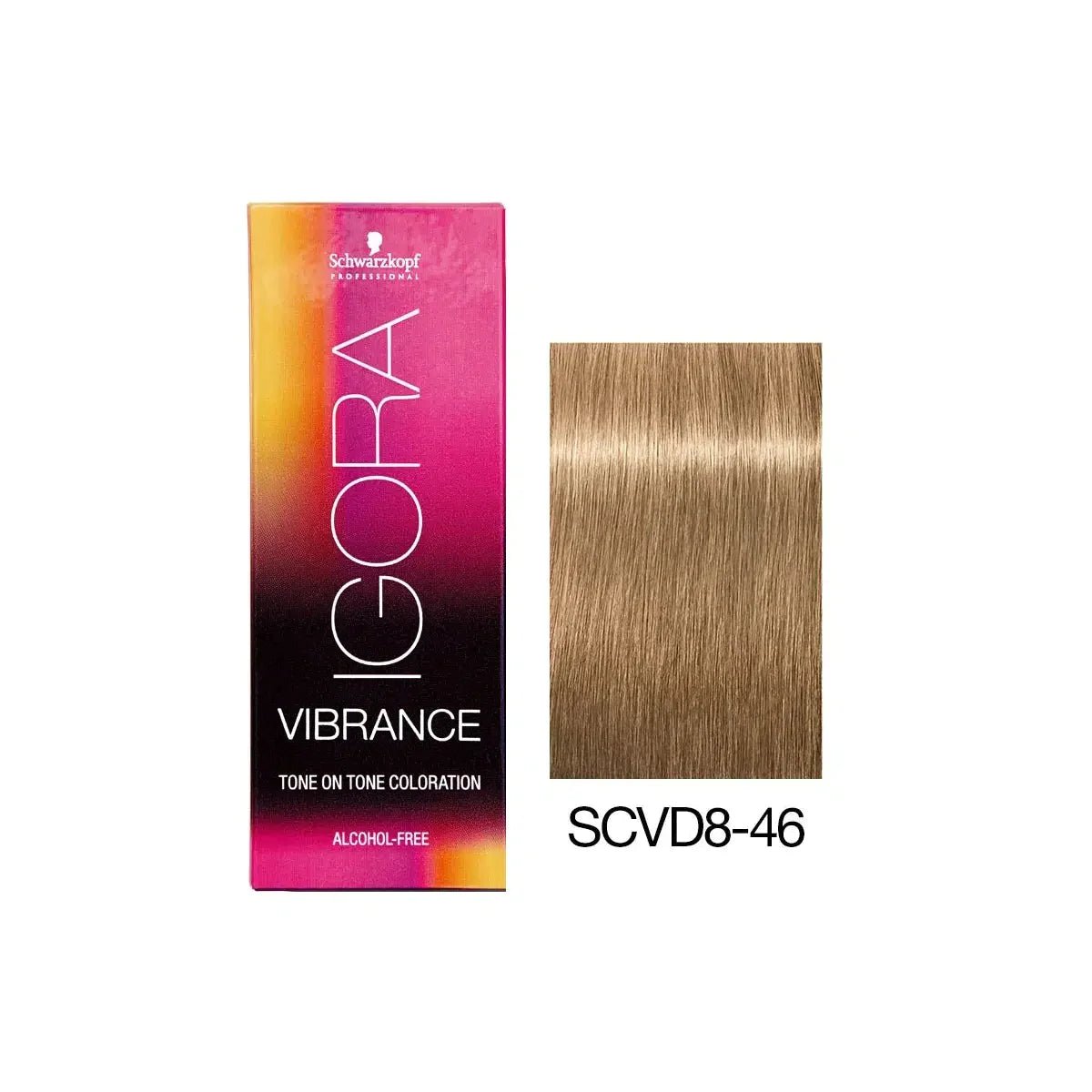 Igora Vibrance 8-46 Light Blonde Beige Chocolate - Scentbar