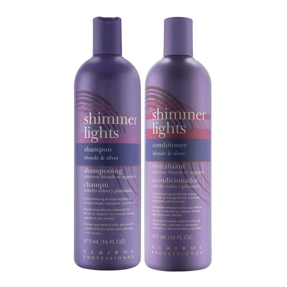 Clairol Shimmer Lights shampoo &amp; Conditioner DUO