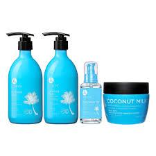 Luseta Four-Piece Coconut Milk Hair Collection