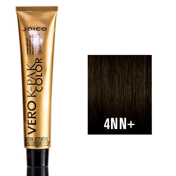 Joico Vero K-Pak Age Defy Hair Color 4NN+ Dark Natural Natural Brown 2.5 oza - Scentbar