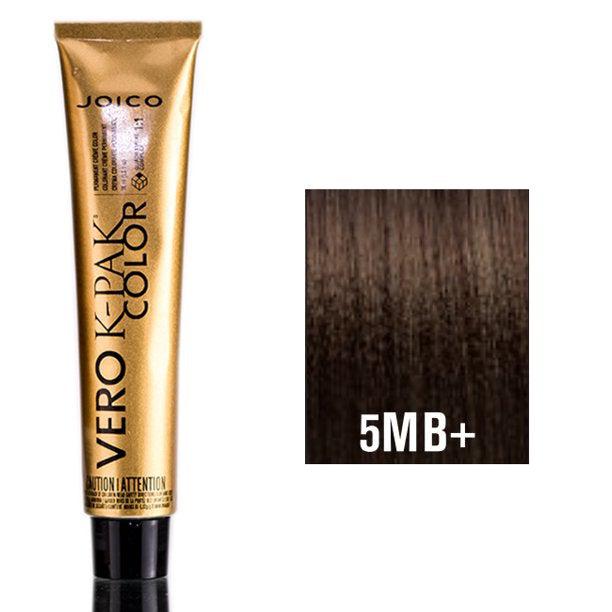 Joico Vero K-PAK AGE DEFY Permanent Color 5MB+ Medium Mocha Brown - Scentbar