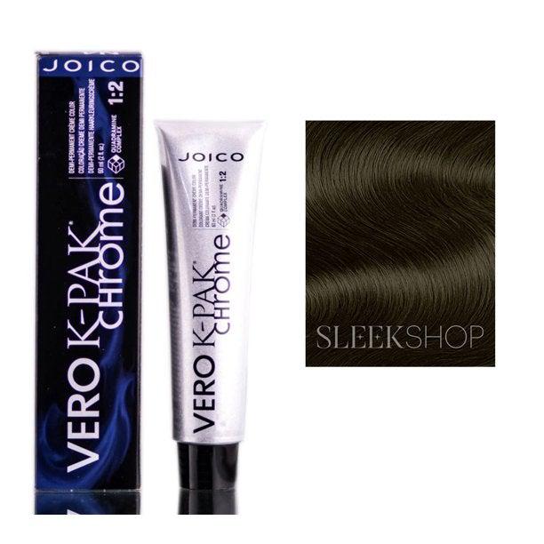 Joico Vero K-Pak Chrome Demi-Permanent Creme Color - A3 Ebony Ash Brown - Scentbar