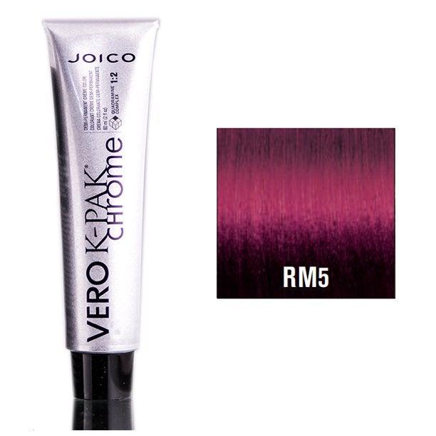 Joico Vero K-Pak Chrome Demi-Permanent Creme Color - RM5 Burmese Ruby - Scentbar