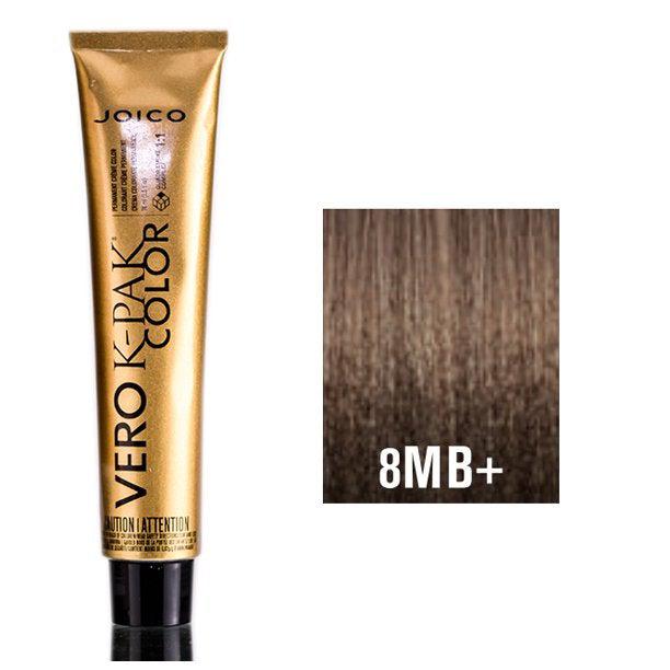 Joico Vero K-Pak Permanent Cream Hair Color - 8MB+ Medium Mocha Blonde - Scentbar