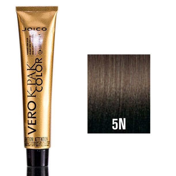Joico Vero K-PAK Permanent Creme Color 5N Medium Brown - Scentbar