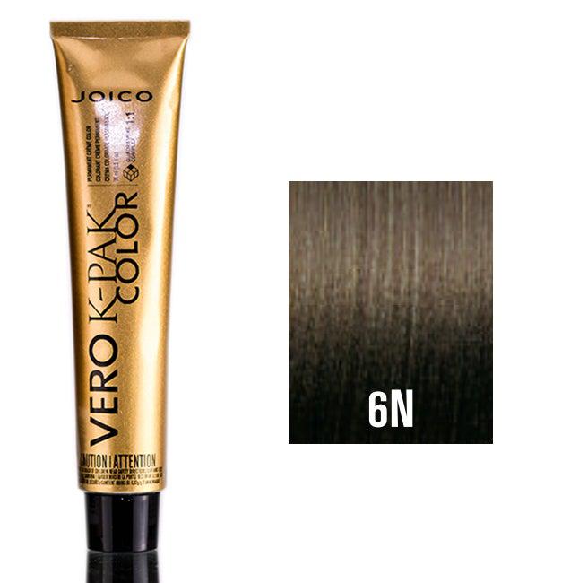 Joico Vero K-PAK Permanent Creme Color 6N Light Brown - Scentbar