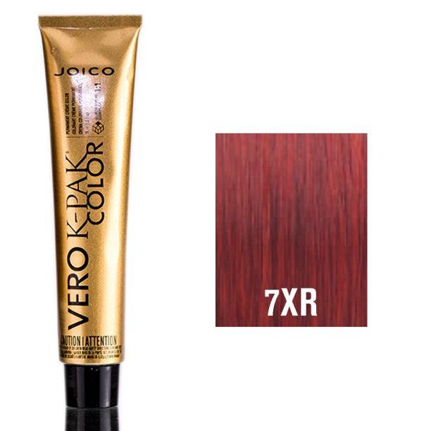 Joico Vero K-PAK Permanent Creme Color 7XR Scarlet - Scentbar