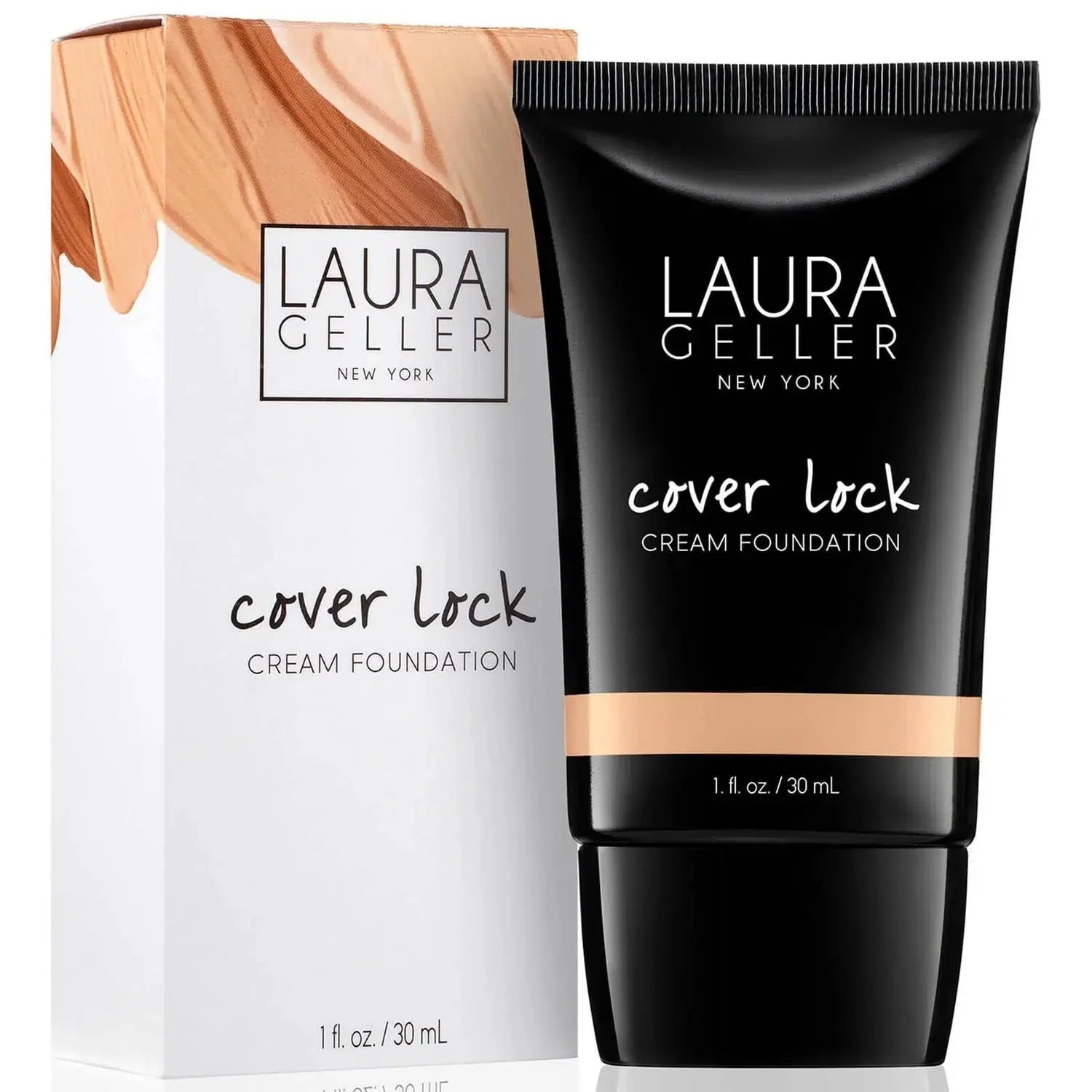 Laura Geller Foundation Cover Lock Cream Foundation Tan - Scentbar