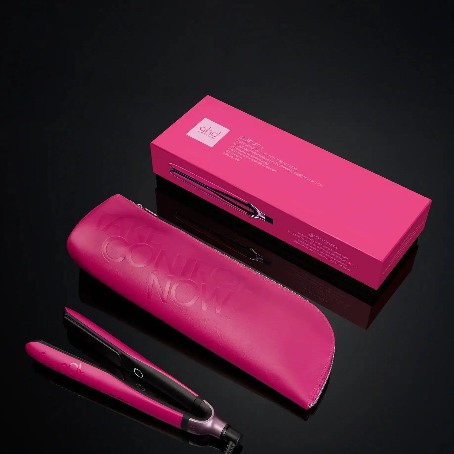Limited Edition Platinum+ Styler 1 Inch Flat Iron - Orchid Pink - Scentbar