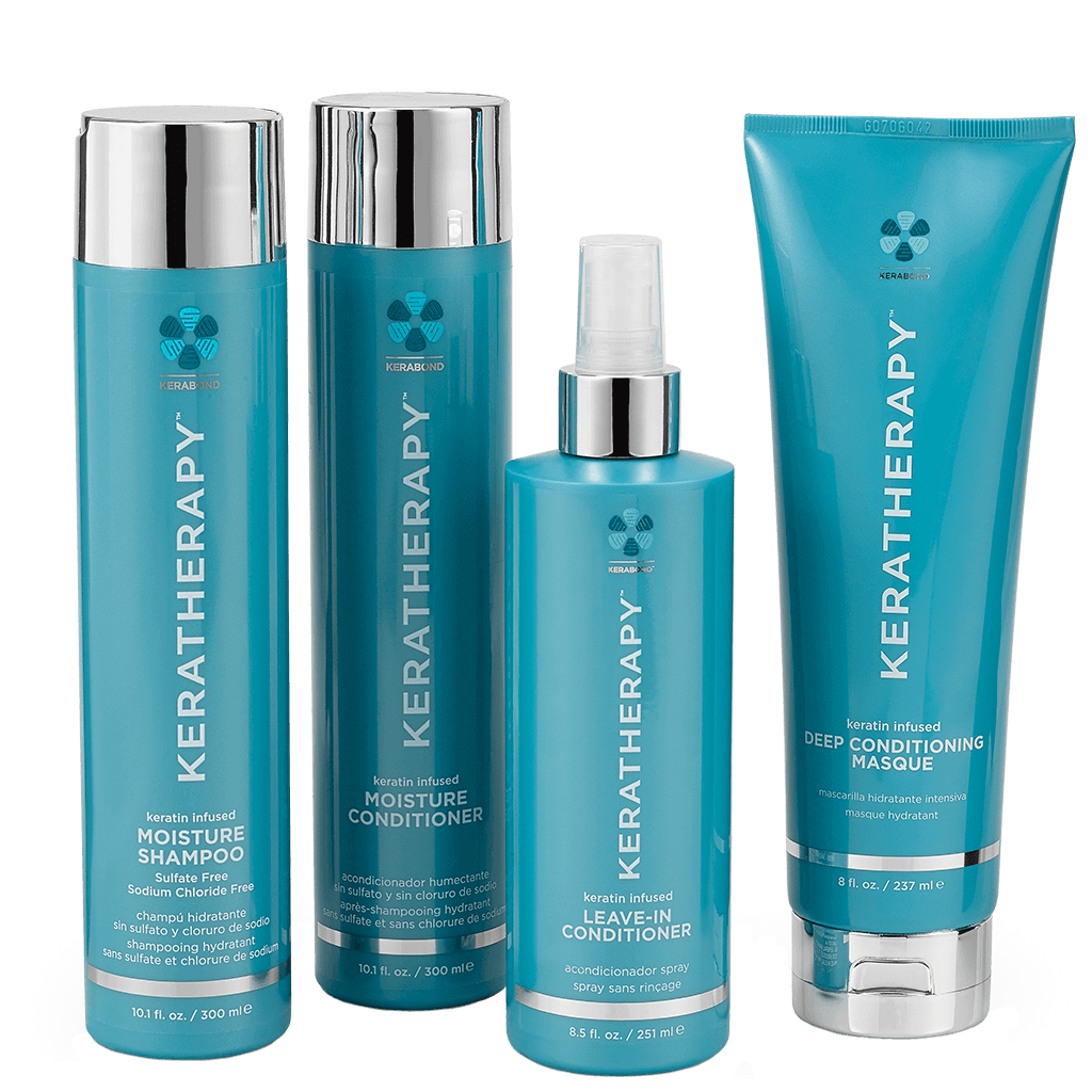 keratin-infused MOISTURE;