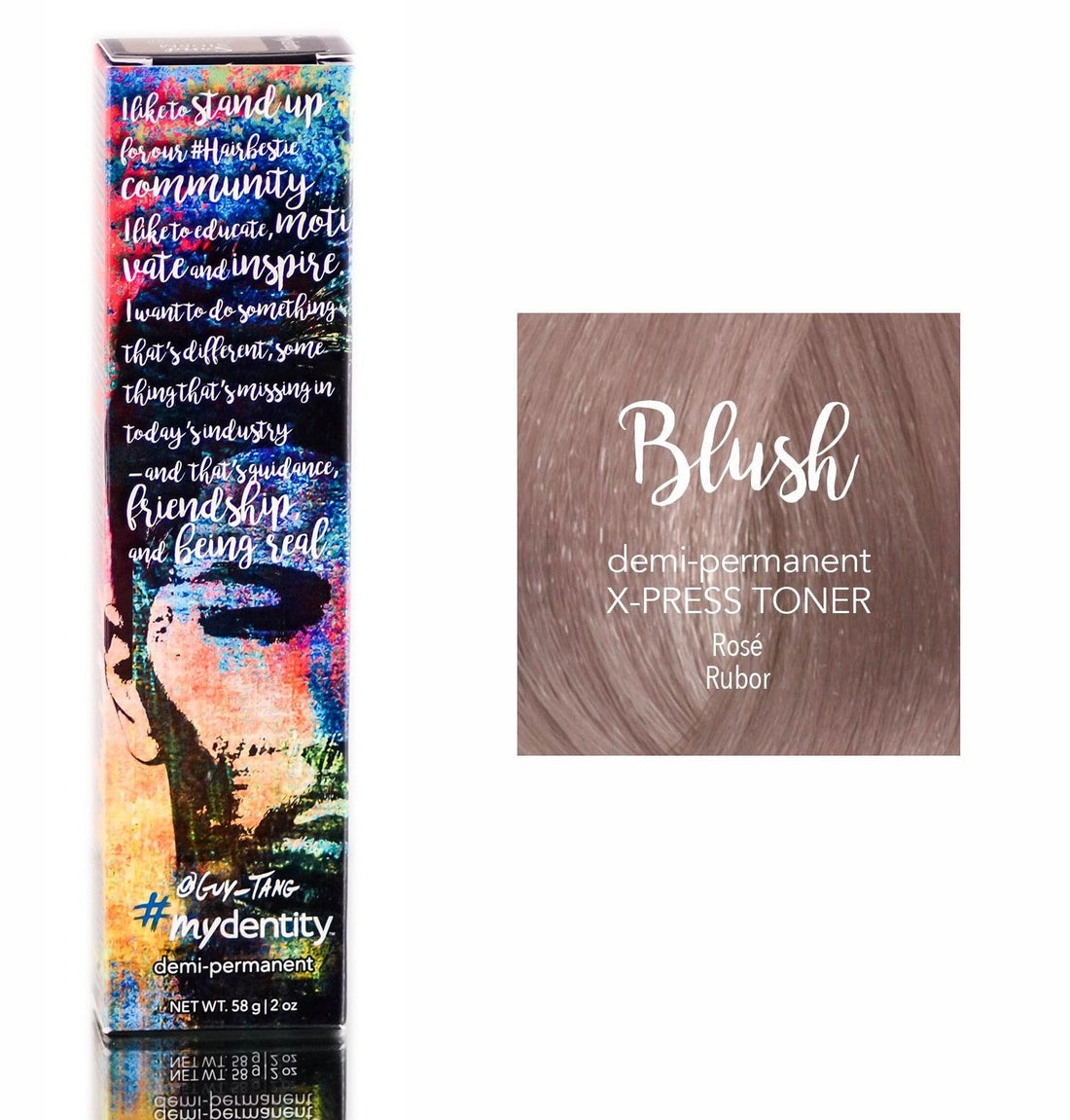 MyDentity Demi-Permanent X-Press Toner - Blush - Scentbar