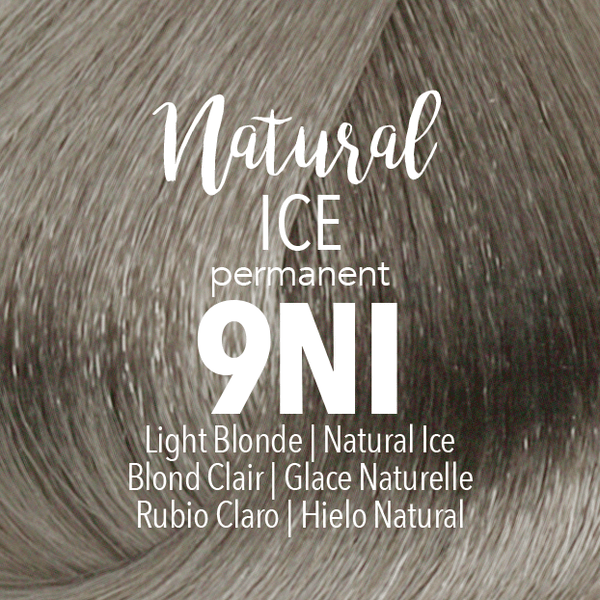 mydentity Permanent Hair Color 9NI Light Blonde Natural Ice - Scentbar