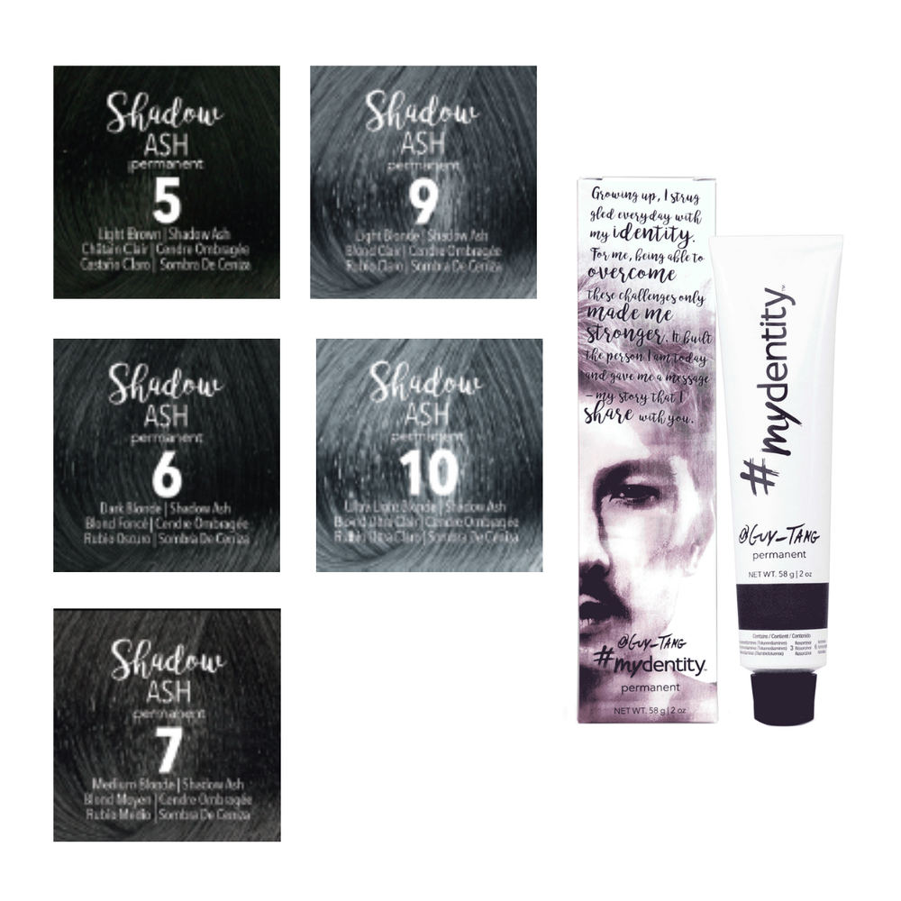 Mydentity Guy-Tang Permanent Hair Color Shadow Ash 5 Pack