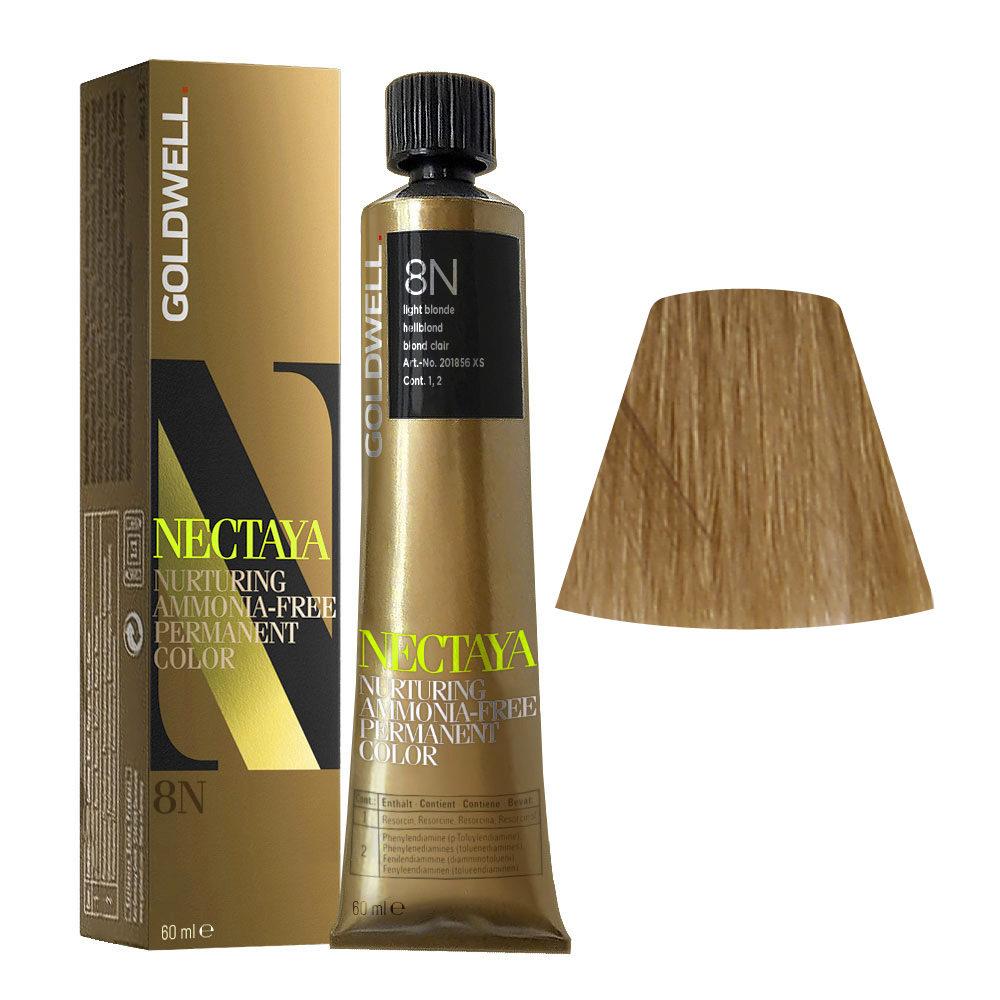 Nectaya Nurturing Hair Color - 8N Light Brown - Scentbar