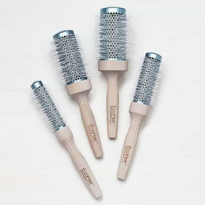 Olivia Garden EcoHair Thermal Round Bamboo Hair Brush 1 1/4" (EH-34) - Scentbar