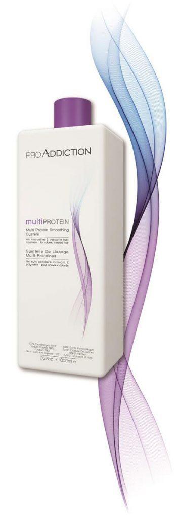 Multi-Protein Violet Straightening System For Color Treated Hair