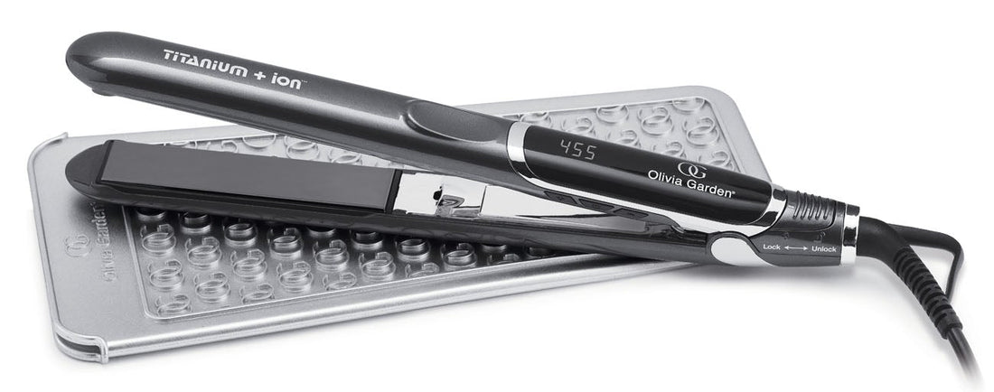 Professional 1" Titanium + Ion Flat Iron - Scentbar