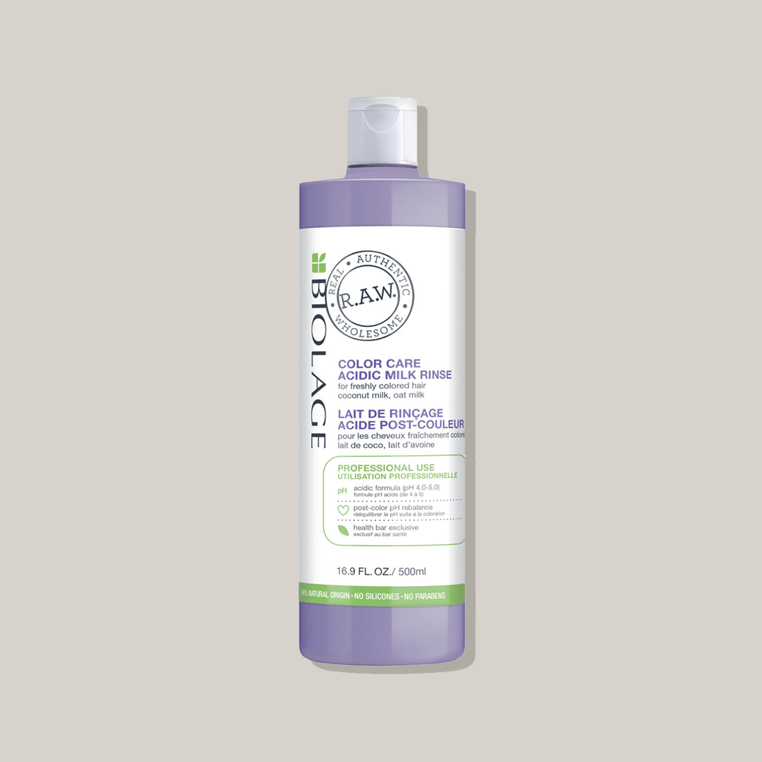 R.A.W. Color care acidic milk rinse - Scentbar