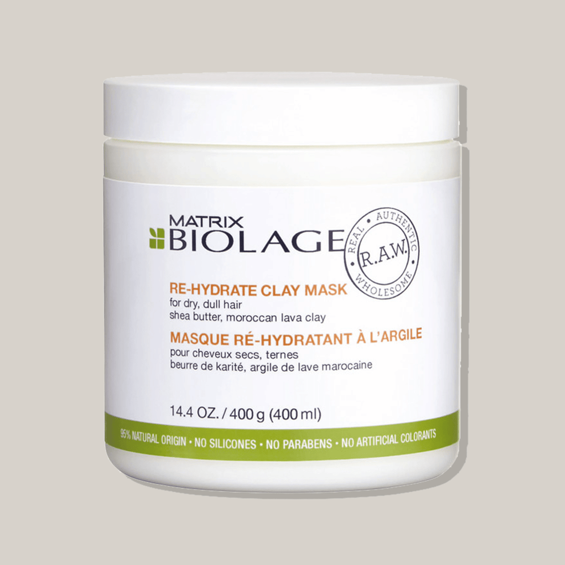 R.A.W. Re-hydrate Clay Mask - Scentbar