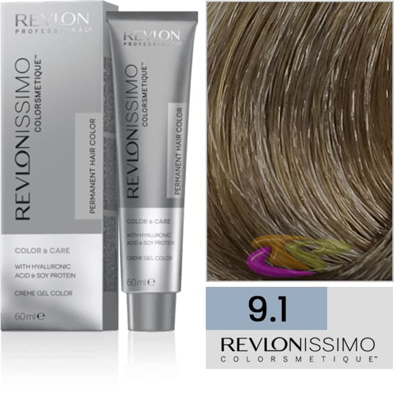 Revlonissimo Colorsmetique - 9.1 Ash Very Light Blonde - Scentbar