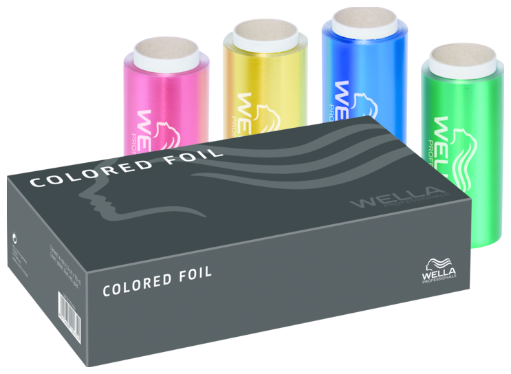 Service Aluminium Colored Foils Set 4