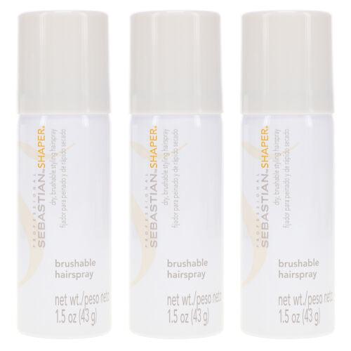 Sebastian Shaper Brushable Hairspray 1.5 oz 3 Pack