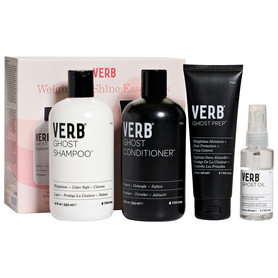 Weightless Shine Essentials Cleanse + Weightless + Protect + Soften