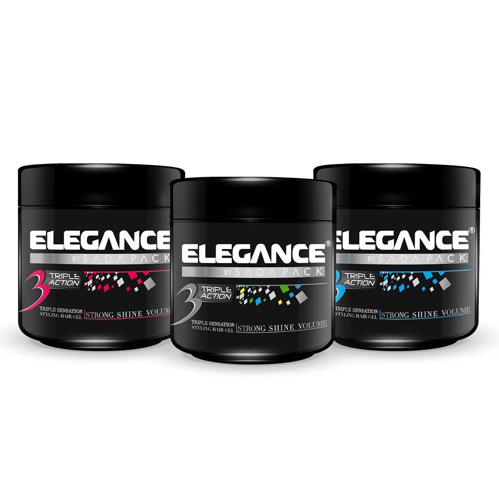 Triple Action - Super Strong Hold Hair Gel Moon
