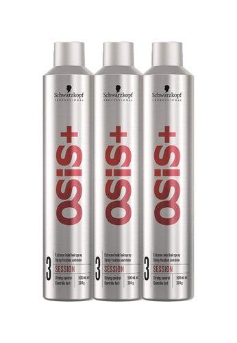Schwarzkopf Osis Session Hair Spray 300 ml 3 Pieces - Scentbar