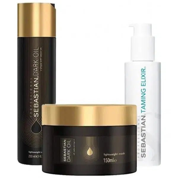 Sebastian Professional Dark Oil Anti-Frizz Trio - Scentbar